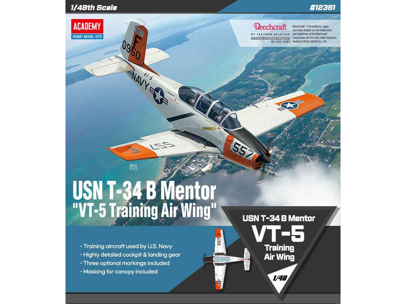Academy T-34B Mentor VT-5 USN (1:48)
