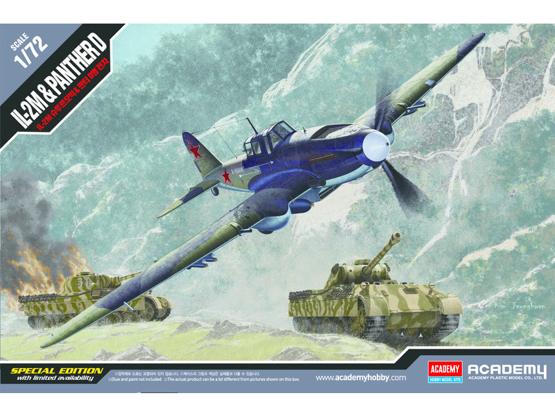 Academy Iljušin IL-2M a Panther D (1:72)