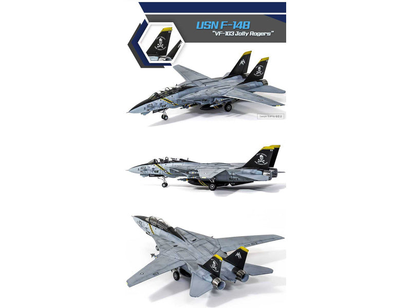 Academy Grumwan F-14B USN "VF-103 Jolly Rogers" (1:72)