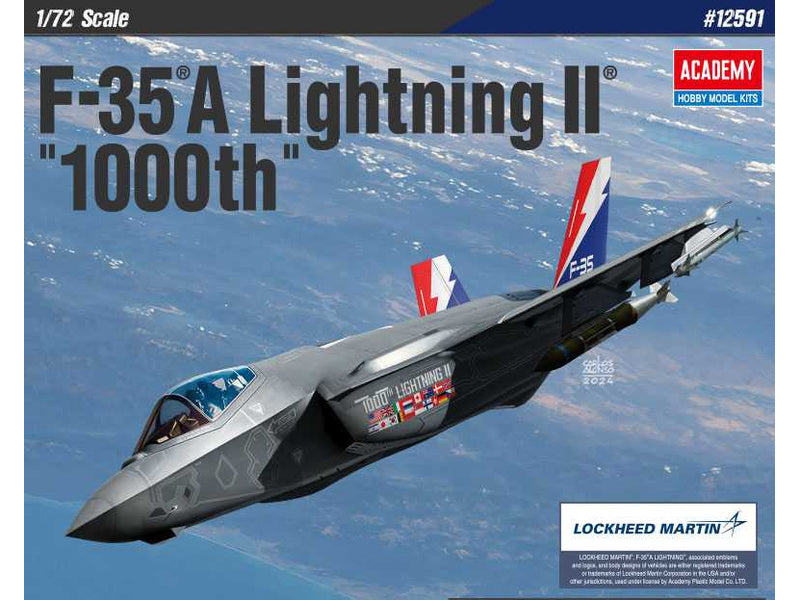 Academy F-35A Lightning II 1000th (1:72)
