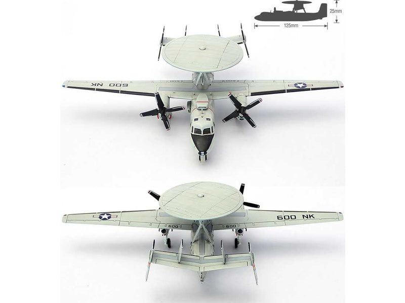 Academy Grumman E-2C USN VAW-113 Black Eagles (1:144)