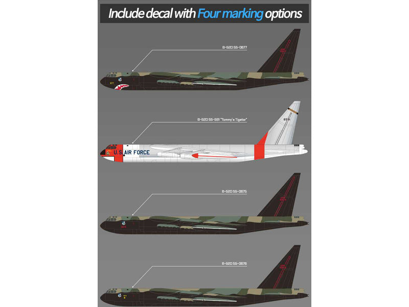 Academy Boeing B-52D Stratofortress (1:144)