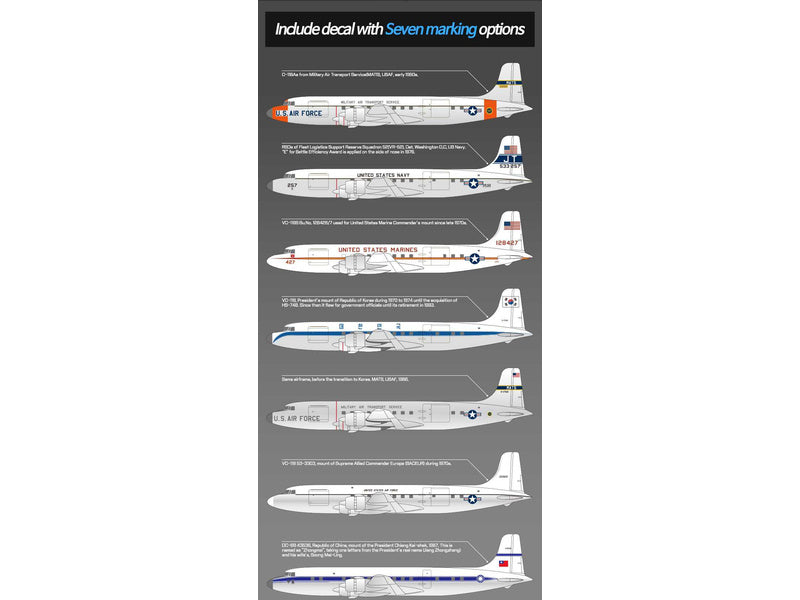 Academy C-118 Liftmaster USAF (1:144)