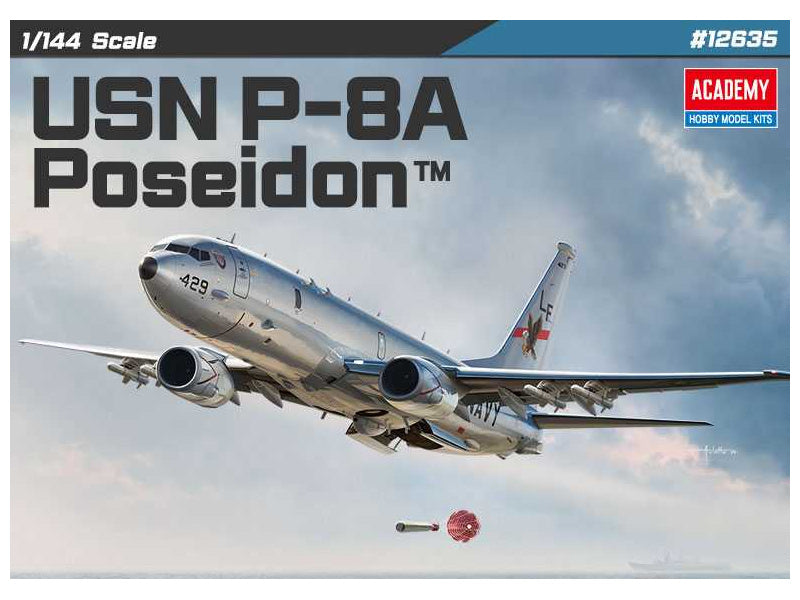 Academy USN P-8A Poseidon (1:144)