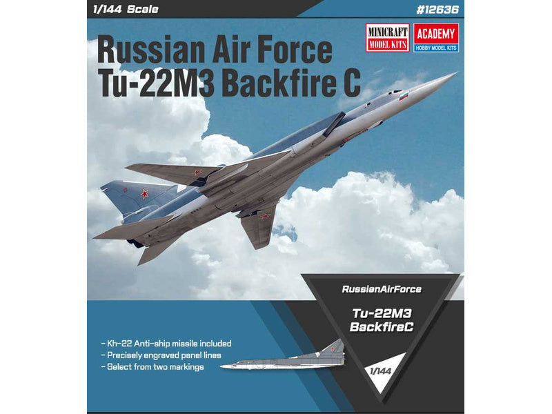 Academy Tupolev Tu-22M3 Backfire C (1:144)