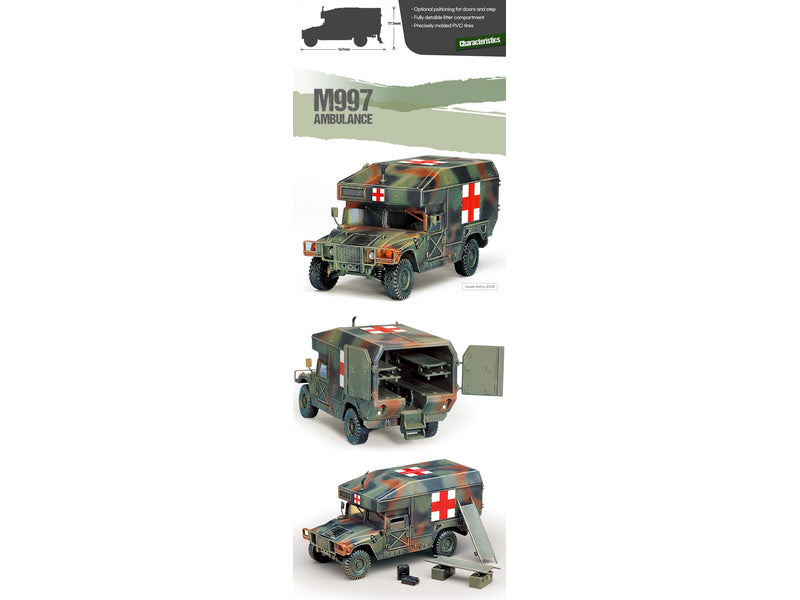 Academy M997 Maxi Ambulance (1:35)