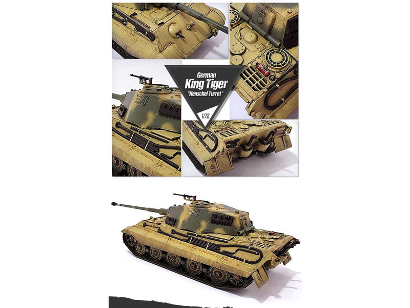 Academy King Tiger Henschel Turret (1:72)