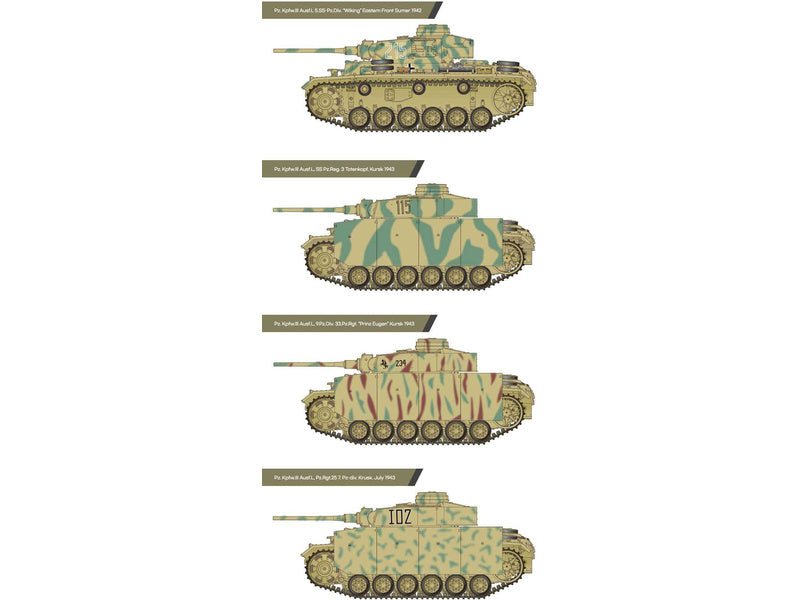 Academy Panzer III Ausf.L "Battle of Kursk" (1:35)