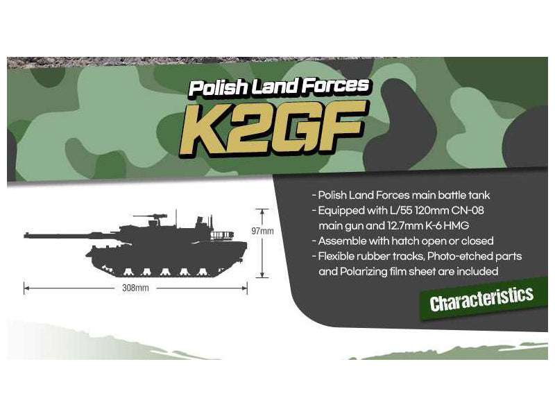 Academy K2GF Polish Land Forces (1:35)