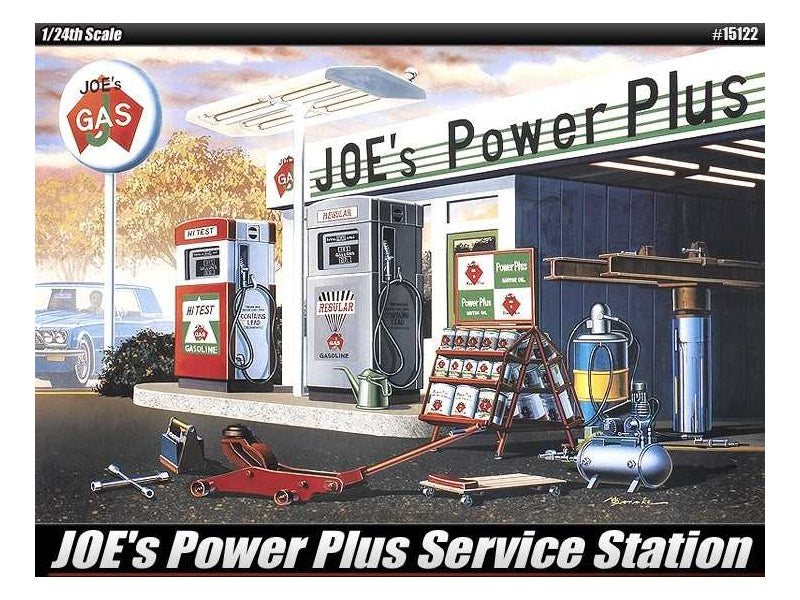 Academy Joe's Power Plus Gas Service Station (1:24)