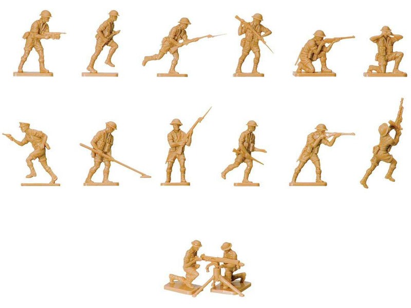 Airfix figurky - WWII britská 8. armáda (1:76) (Vintage)