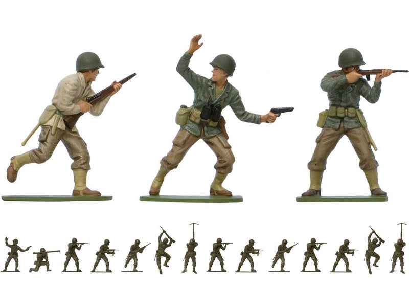 Airfix figurky - WWII U.S. Infantry (1:32) (Vintage)