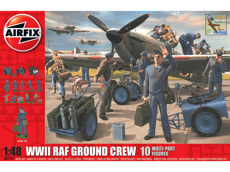 Airfix diorama - WWII RAF Ground Crew (1:48)