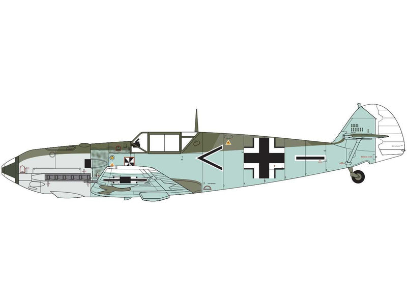 Airfix Messerschmitt Bf-109E-3/E-4 (1:48)
