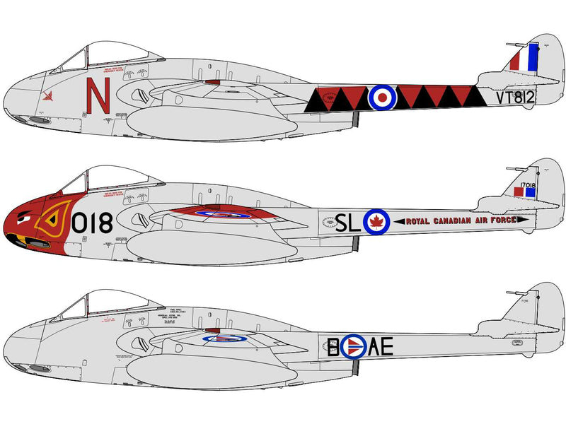Airfix de Havilland Vampire T.3 (1:48)