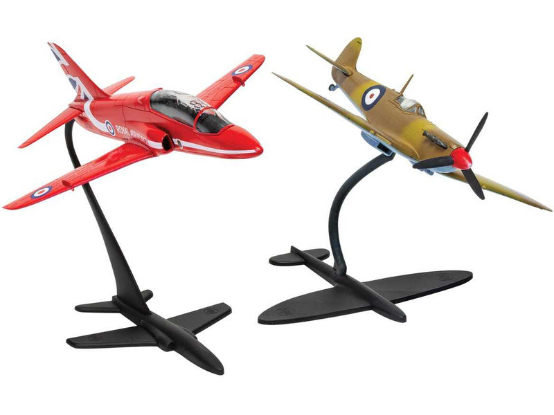 Airfix Supermarine Spitfire, BAe Hawk (1:72) (Giftset)