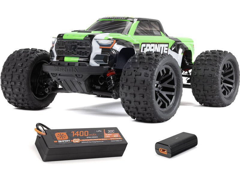 Arrma Granite Grom 1:18 4WD Smart RTR modrá