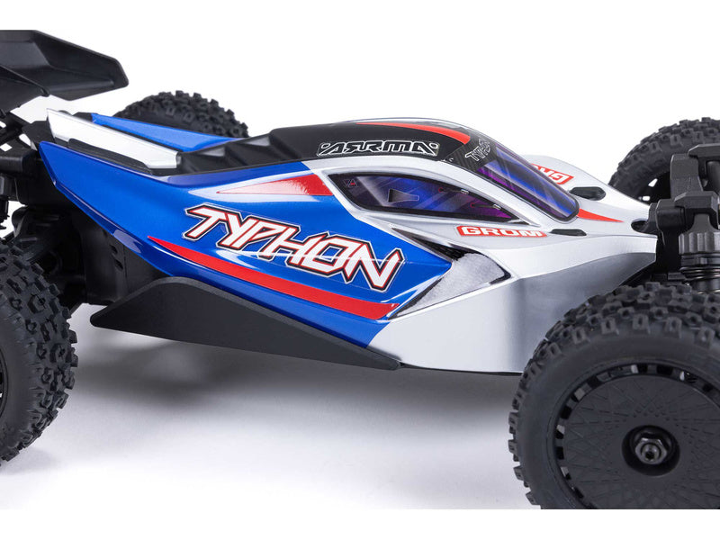 Arrma Typhon Grom 1:18 4WD Smart RTR červená