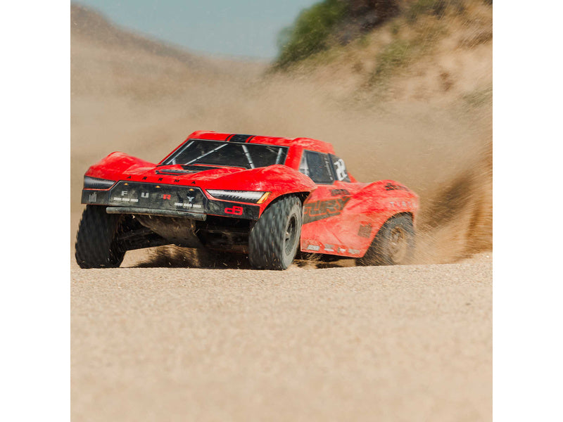 Arrma Fury Mega 550 1:10 RTR červená