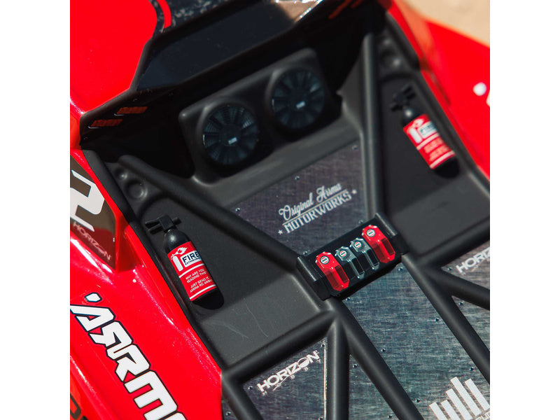 Arrma Fury Mega 550 1:10 RTR červená