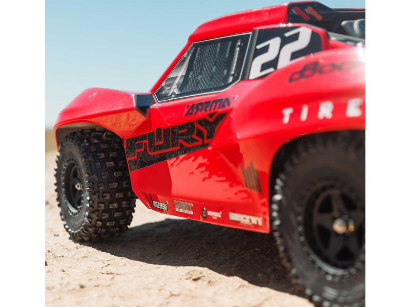 Arrma Fury Mega 550 1:10 RTR červená