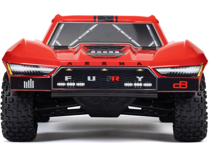 Arrma Fury Mega 550 1:10 RTR červená