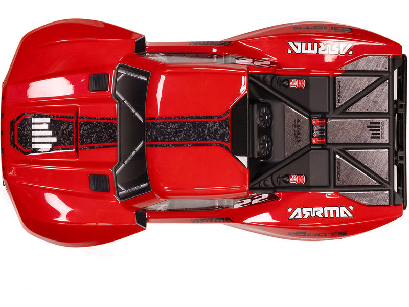 Arrma Fury Mega 550 1:10 RTR červená