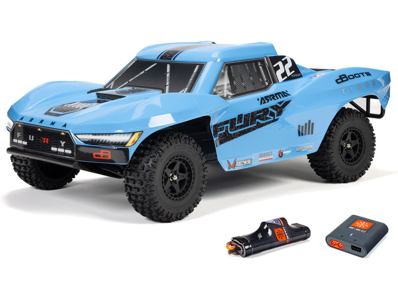 Arrma Fury Mega 550 1:10 RTR červená