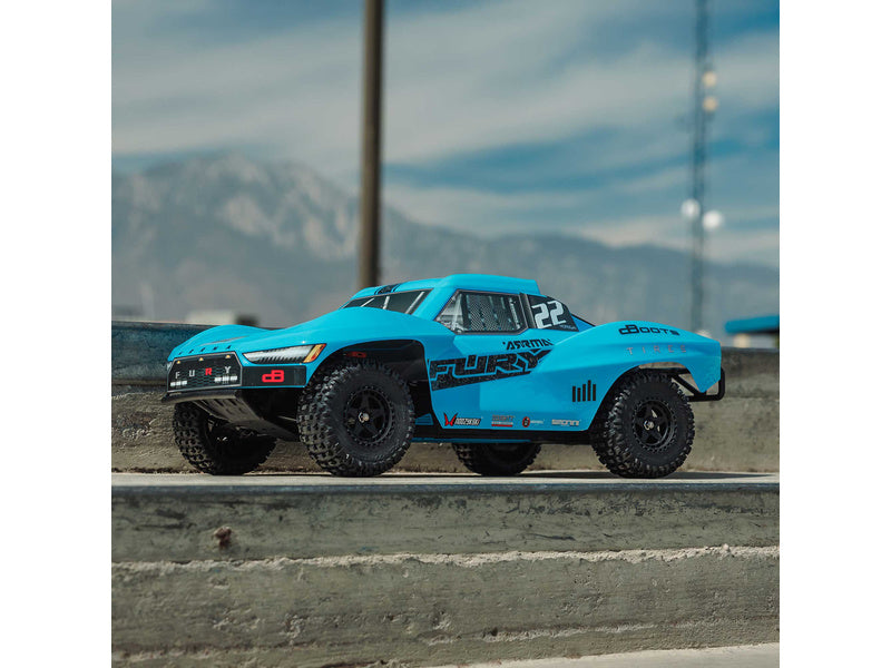 Arrma Fury Mega 550 1:10 RTR modrá