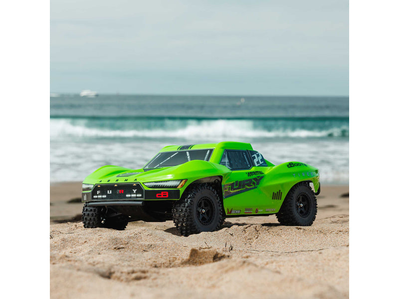 Arrma Fury Mega 550 1:10 RTR Basic zelená