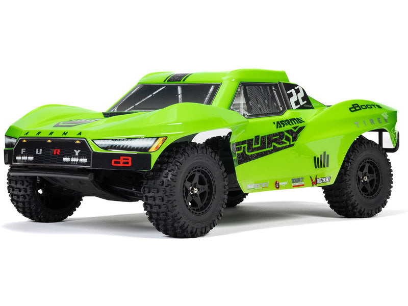 Arrma Fury Mega 550 1:10 RTR Basic zelená