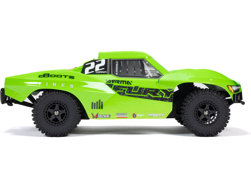 Arrma Fury Mega 550 1:10 RTR Basic zelená