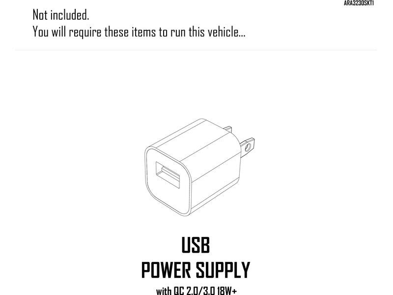 Arrma Gorgon 1:10 Kit Smart RTA černá