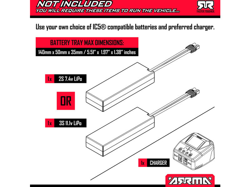Arrma Vorteks 223S BLX DSC 2WD 1:10 RTR růžová