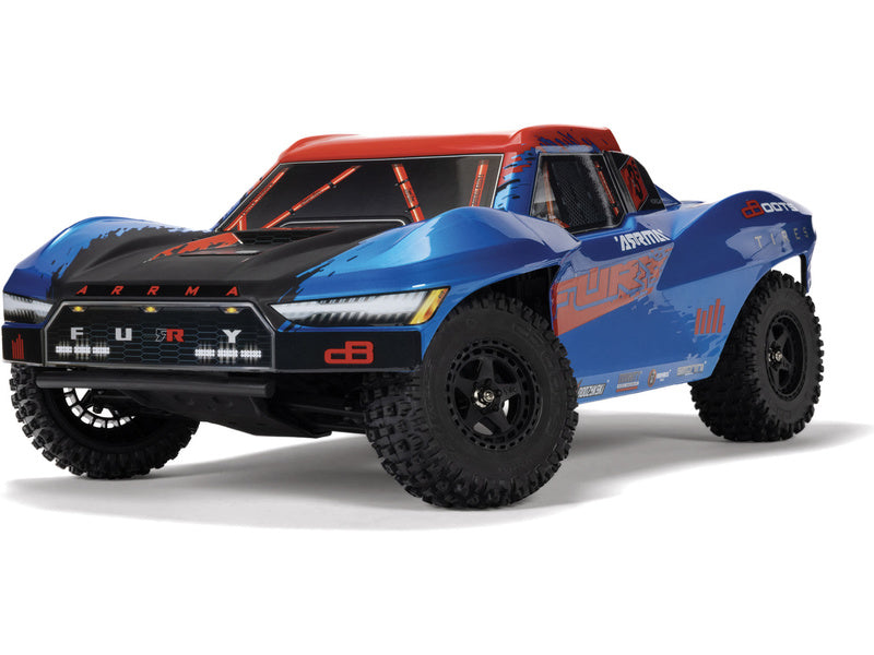 Arrma Fury 223S BLX 2WD 1:10 RTR DSC zelená