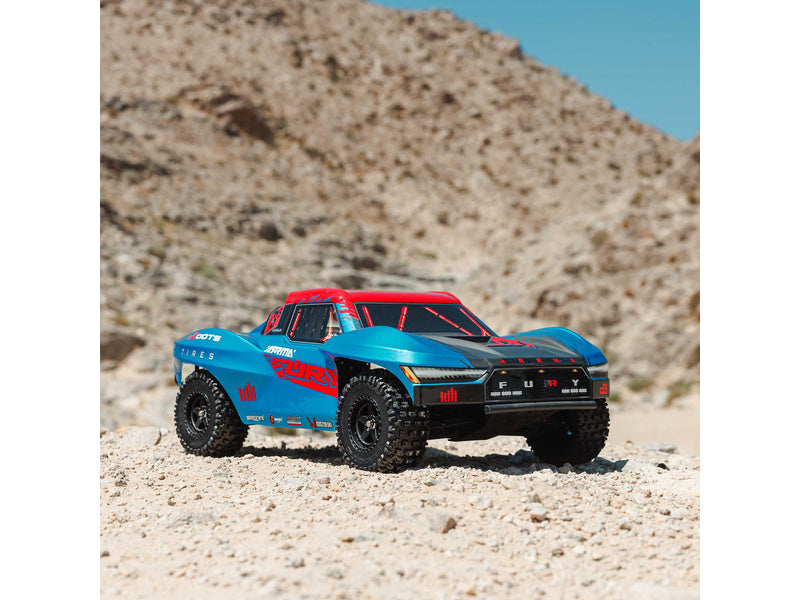 Arrma Fury 223S BLX 2WD 1:10 RTR DSC modrá
