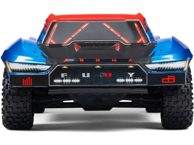 Arrma Fury 223S BLX 2WD 1:10 RTR DSC zelená