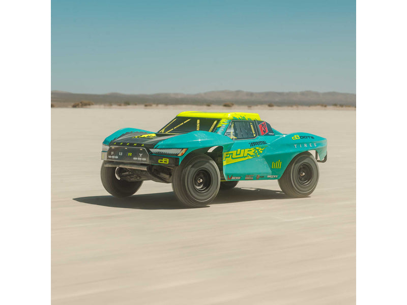 Arrma Fury 223S BLX 2WD 1:10 RTR DSC modrá