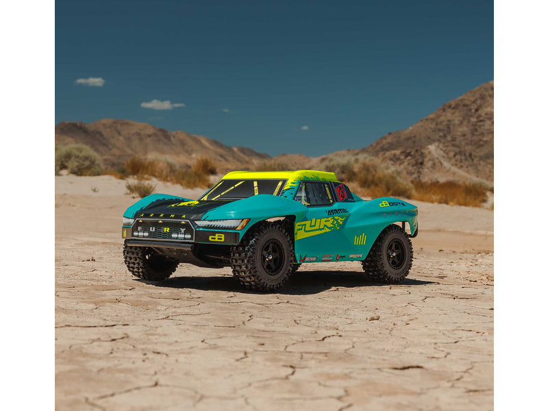 Arrma Fury 223S BLX 2WD 1:10 RTR DSC zelená