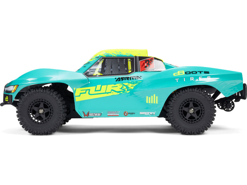 Arrma Fury 223S BLX 2WD 1:10 RTR DSC modrá
