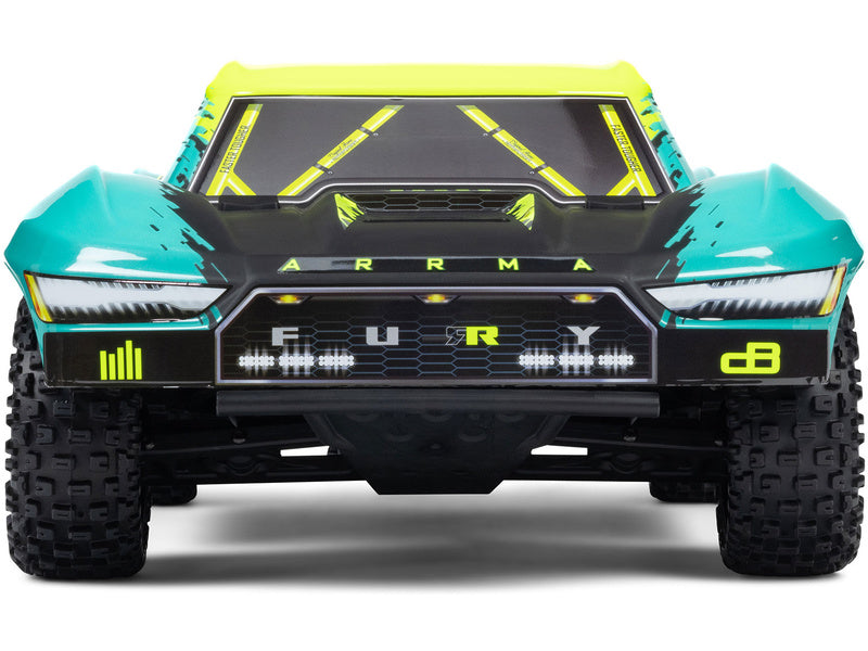 Arrma Fury 223S BLX 2WD 1:10 RTR DSC zelená