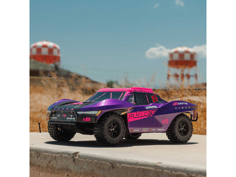 Arrma Fury 223S BLX 2WD 1:10 RTR DSC zelená