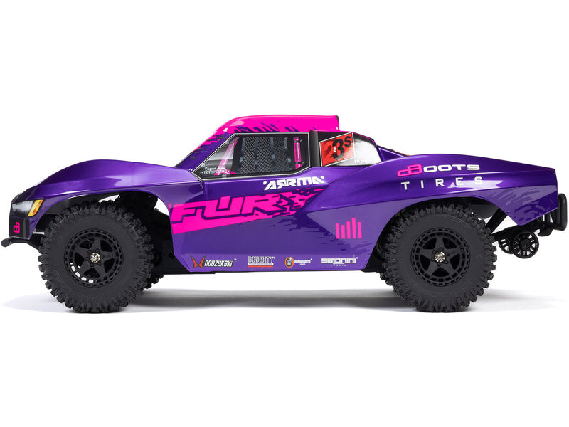 Arrma Fury 223S BLX 2WD 1:10 RTR DSC modrá
