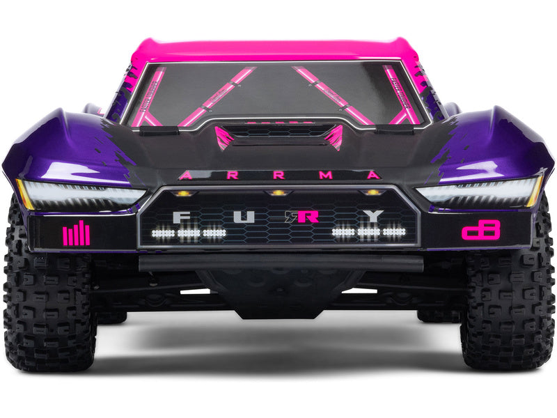 Arrma Fury 223S BLX 2WD 1:10 RTR DSC modrá