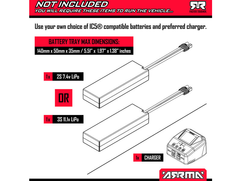 Arrma Quake 223S BLX 2WD 1:10 RTR zelená