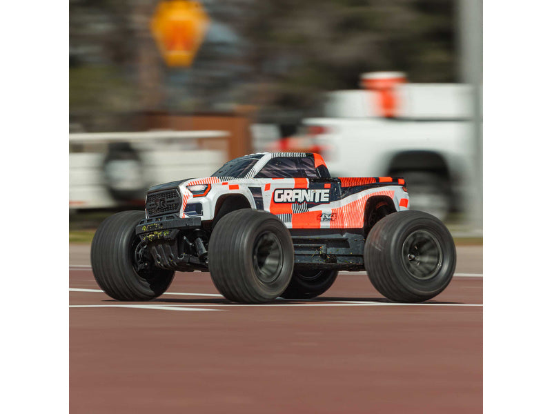 Arrma Granite Mega 665 1:10 4WD RTR oranžová