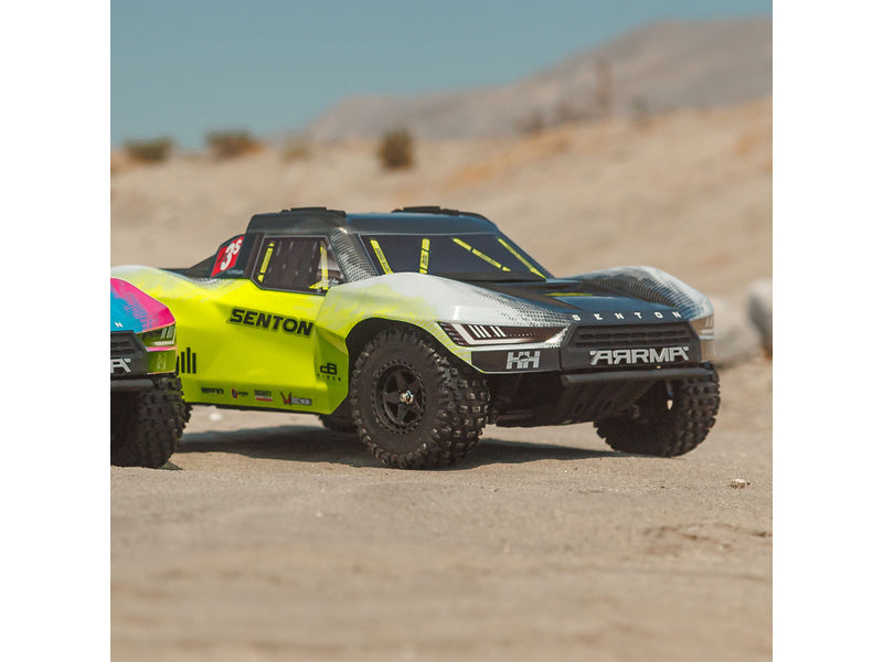 Arrma Senton 223S BLX 4WD 1:10 RTR DSC žlutá