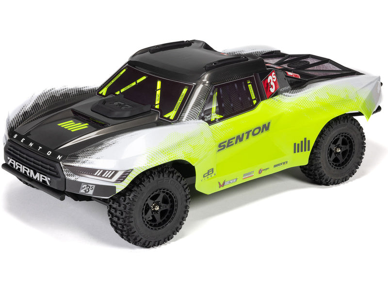 Arrma Senton 223S BLX 4WD 1:10 RTR DSC žlutá