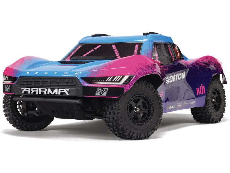 Arrma Senton 223S BLX 4WD 1:10 RTR DSC červená