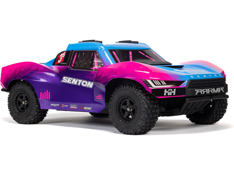 Arrma Senton 223S BLX 4WD 1:10 RTR DSC žlutá